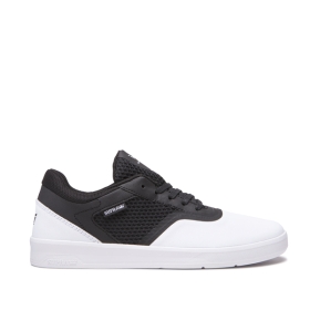 Supra SAINT Lave Sneakers Herre Hvite/Svart/Hvite | NO-48286